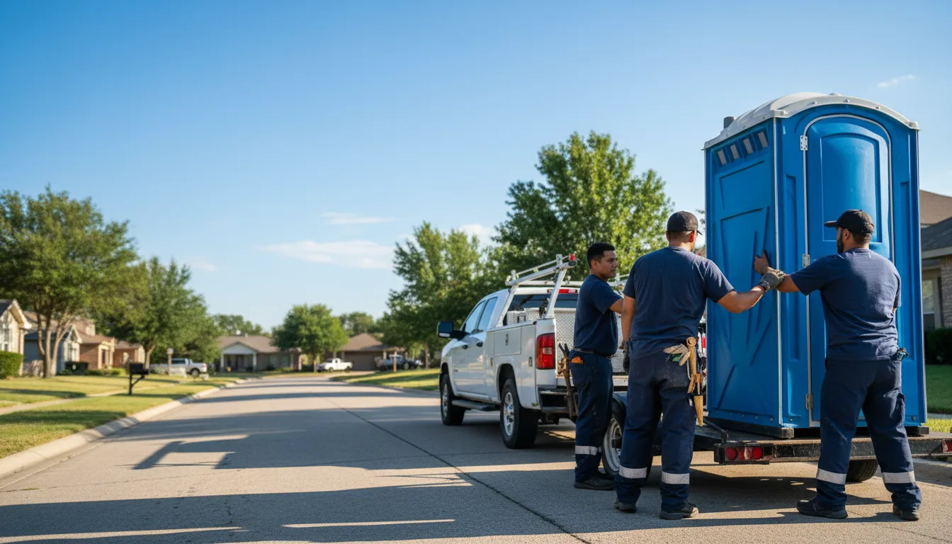 Portable Toilet Rental in Huggins, MO near me